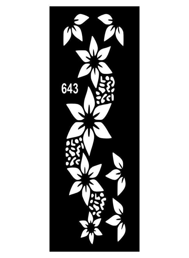 Komstec Instant Design Mehndi Sticker Ideal for Children Who Love Drawing - Image 1